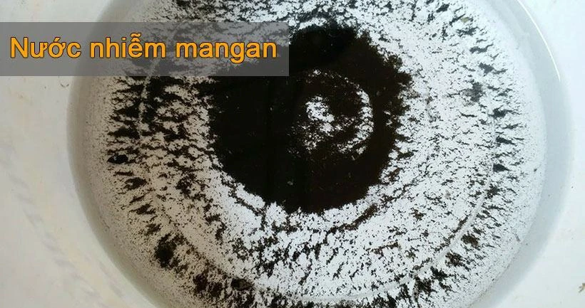 Phương pháp mới xử lý nước sinh hoạt nhiễm Mangan nặng