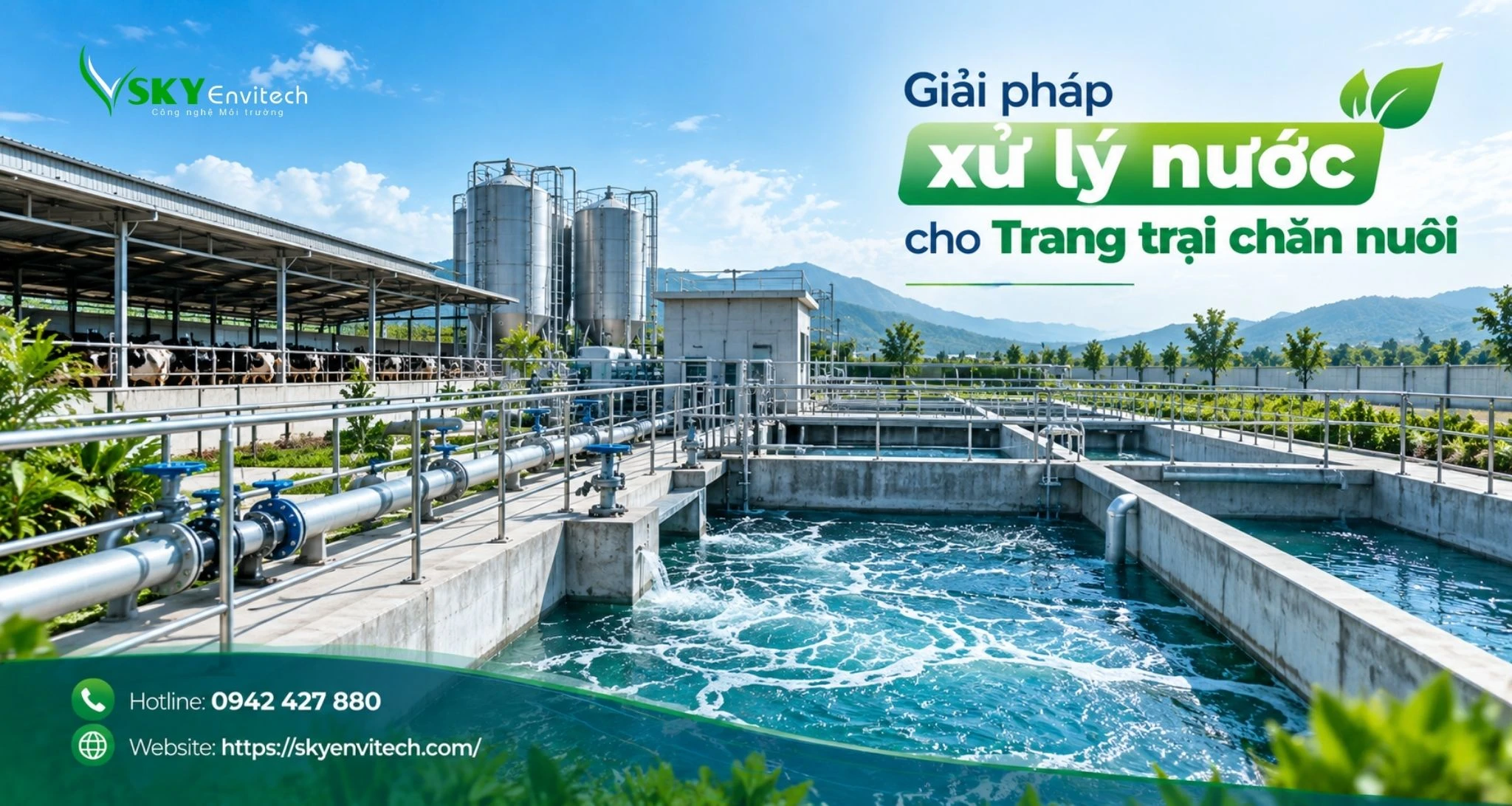 Giải pháp xử lý nước cho Trang trại chăn nuôi