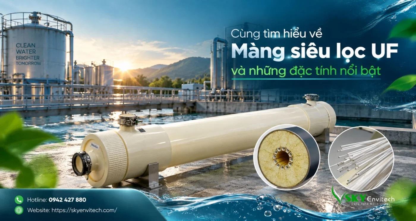 Cùng tìm hiểu về Màng siêu lọc UF và những đặc tính nổi bật